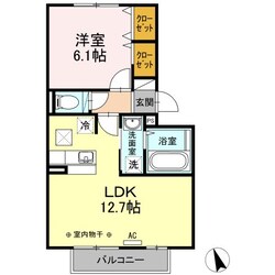 シャルムメゾンの物件間取画像